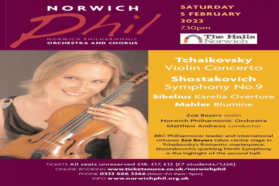 Norwich Phil: Tchaikovsky and Shostakovich