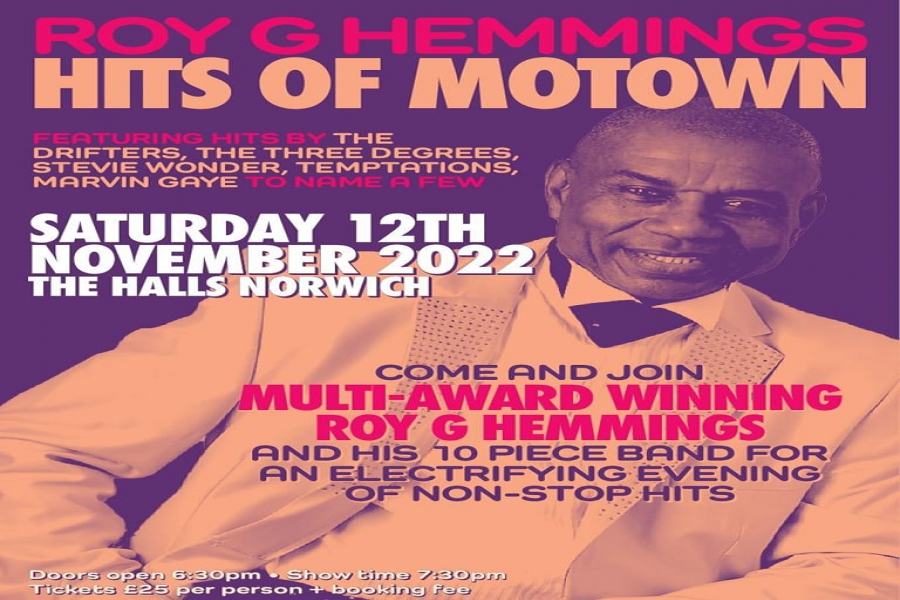 Roy G Hemmings In Concert Hits of Motown